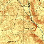 United States Geological Survey Sandisfield, MA-CT (1897, 62500-Scale) digital map