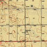 United States Geological Survey Sandon, KS (1942, 62500-Scale) digital map