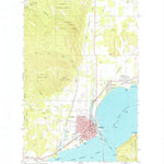 United States Geological Survey Sandpoint, ID (1968, 24000-Scale) digital map