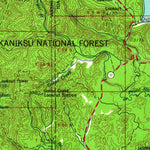 United States Geological Survey Sandpoint, ID-WA-MT (1963, 250000-Scale) digital map