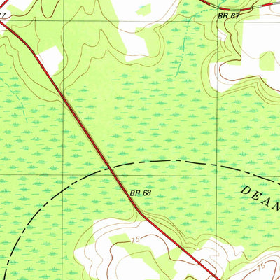 United States Geological Survey Sandridge, SC (1979, 24000-Scale) digital map