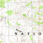 United States Geological Survey Sandrock Canyon, ID (1985, 24000-Scale) digital map