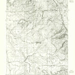 United States Geological Survey Sandstone Draw, UT (1954, 24000-Scale) digital map