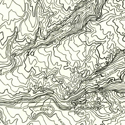 United States Geological Survey Sandstone Draw, UT (1954, 24000-Scale) digital map