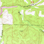 United States Geological Survey Sandstone Mountain, AR (1957, 24000-Scale) digital map