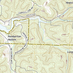United States Geological Survey Sandstone Mountain, AR (2020, 24000-Scale) digital map
