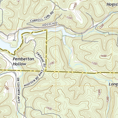 United States Geological Survey Sandstone Mountain, AR (2020, 24000-Scale) digital map