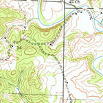 United States Geological Survey Sandtown, AR (1943, 24000-Scale) digital map