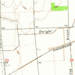 United States Geological Survey Sandusky, MI (1963, 24000-Scale) digital map