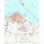 United States Geological Survey Sandusky, OH (1969, 24000-Scale) digital map