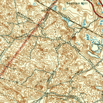 United States Geological Survey Sandwich, MA (1943, 31680-Scale) digital map