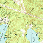 United States Geological Survey Sandwich, MA (1972, 25000-Scale) digital map