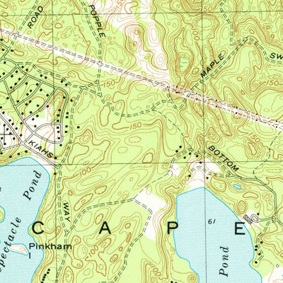 United States Geological Survey Sandwich, MA (1972, 25000-Scale) digital map