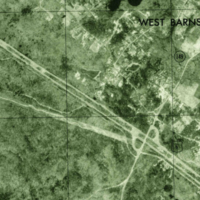 United States Geological Survey Sandwich, MA (1977, 25000-Scale) digital map