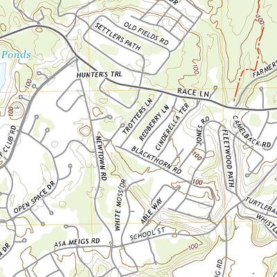 United States Geological Survey Sandwich, MA (2021, 24000-Scale) digital map