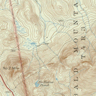 United States Geological Survey Sandy Bay, ME (1930, 62500-Scale) digital map