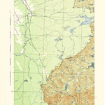 United States Geological Survey Sandy Bay, ME (1944, 62500-Scale) digital map