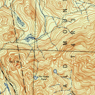 United States Geological Survey Sandy Bay, ME (1944, 62500-Scale) digital map