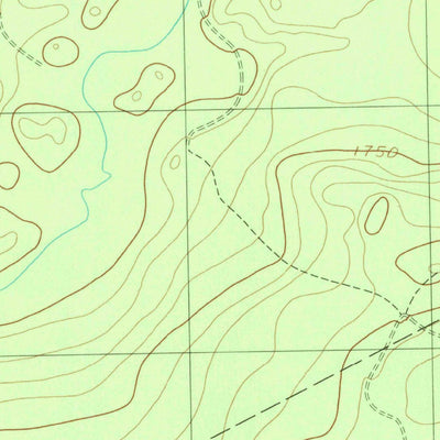United States Geological Survey Sandy Bay Mountain, ME (1989, 24000-Scale) digital map