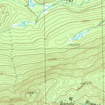 United States Geological Survey Sandy Bay Mountain, ME (1989, 24000-Scale) digital map