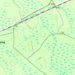 United States Geological Survey Sandy Bottom, GA (1972, 24000-Scale) digital map