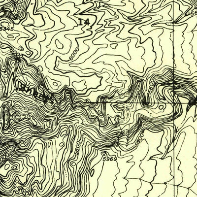 United States Geological Survey Sandy Creek Benches, UT (1952, 24000-Scale) digital map