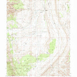United States Geological Survey Sandy Creek Benches, UT (1987, 24000-Scale) digital map