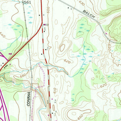 United States Geological Survey Sandy Creek, NY (1958, 24000-Scale) digital map