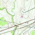 United States Geological Survey Sandy Fork, TX (1964, 24000-Scale) digital map
