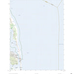 United States Geological Survey Sandy Hook East, NJ (2023, 24000-Scale) digital map