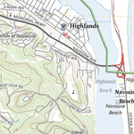 United States Geological Survey Sandy Hook East, NJ (2023, 24000-Scale) digital map