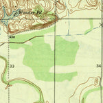 United States Geological Survey Sandy Hook, IN (1945, 24000-Scale) digital map
