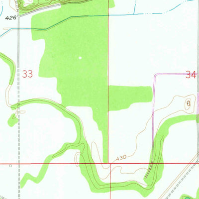 United States Geological Survey Sandy Hook, IN (1958, 24000-Scale) digital map