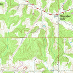United States Geological Survey Sandy Hook, IN (1958, 24000-Scale) digital map