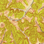 United States Geological Survey Sandy Hook, KY (1950, 24000-Scale) digital map