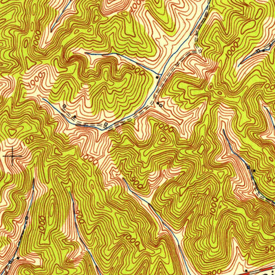 United States Geological Survey Sandy Hook, KY (1950, 24000-Scale) digital map