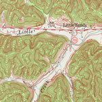 United States Geological Survey Sandy Hook, KY (1962, 24000-Scale) digital map