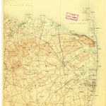 United States Geological Survey Sandy Hook, NJ-NY (1888, 62500-Scale) digital map