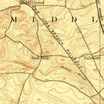 United States Geological Survey Sandy Hook, NJ-NY (1888, 62500-Scale) digital map