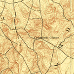 United States Geological Survey Sandy Hook, NJ-NY (1888, 62500-Scale) digital map