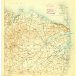 United States Geological Survey Sandy Hook, NJ-NY (1893, 62500-Scale) digital map