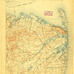 United States Geological Survey Sandy Hook, NJ-NY (1901, 62500-Scale) digital map