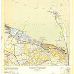 United States Geological Survey Sandy Hook, NJ-NY (1947, 24000-Scale) digital map