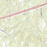 United States Geological Survey Sandy Hook NW, MS (2020, 24000-Scale) digital map