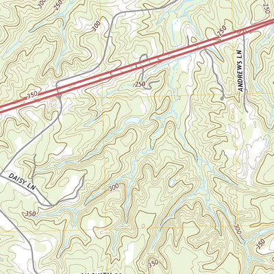 United States Geological Survey Sandy Hook NW, MS (2020, 24000-Scale) digital map