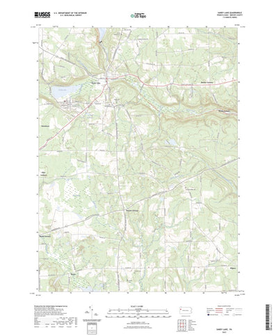 United States Geological Survey Sandy Lake, PA (2023, 24000-Scale) digital map