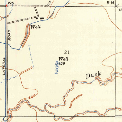 United States Geological Survey Sandy Mush, CA (1948, 24000-Scale) digital map