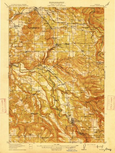 United States Geological Survey Sandy, OR (1914, 62500-Scale) digital map