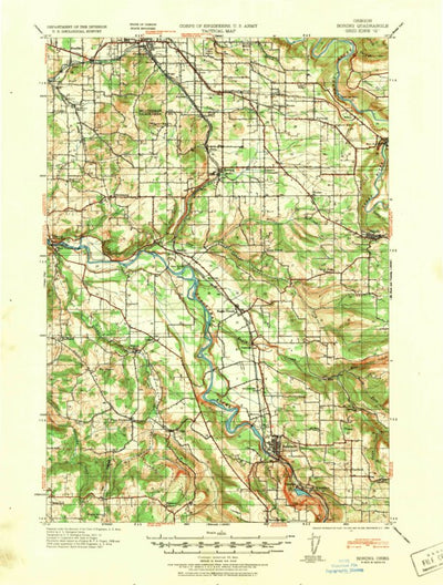 United States Geological Survey Sandy, OR (1940, 62500-Scale) digital map