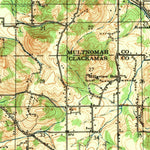 United States Geological Survey Sandy, OR (1940, 62500-Scale) digital map